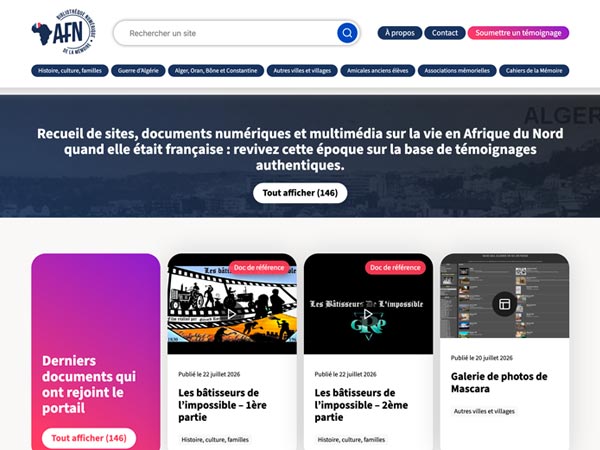 Portail afn-sitesmemoriels.fr